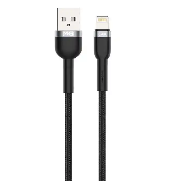MKB UL24 Braided 2.4A USB Lightning Data Cable